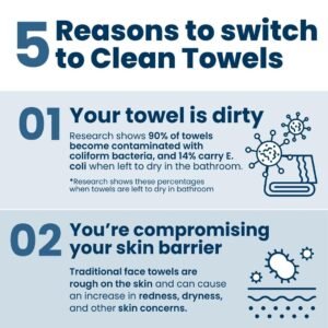 disposable face towels