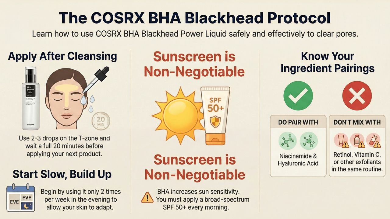 COSRX Routine for Blackheads: Complete Morning & Evening Skincare Guide.